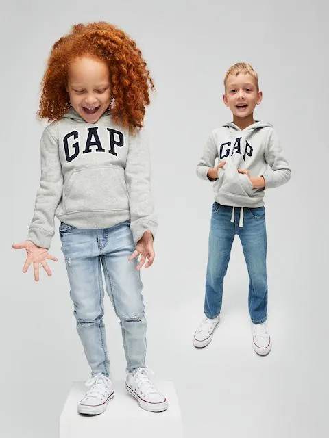 GAP Junior Gap Solid Logo Hoodie