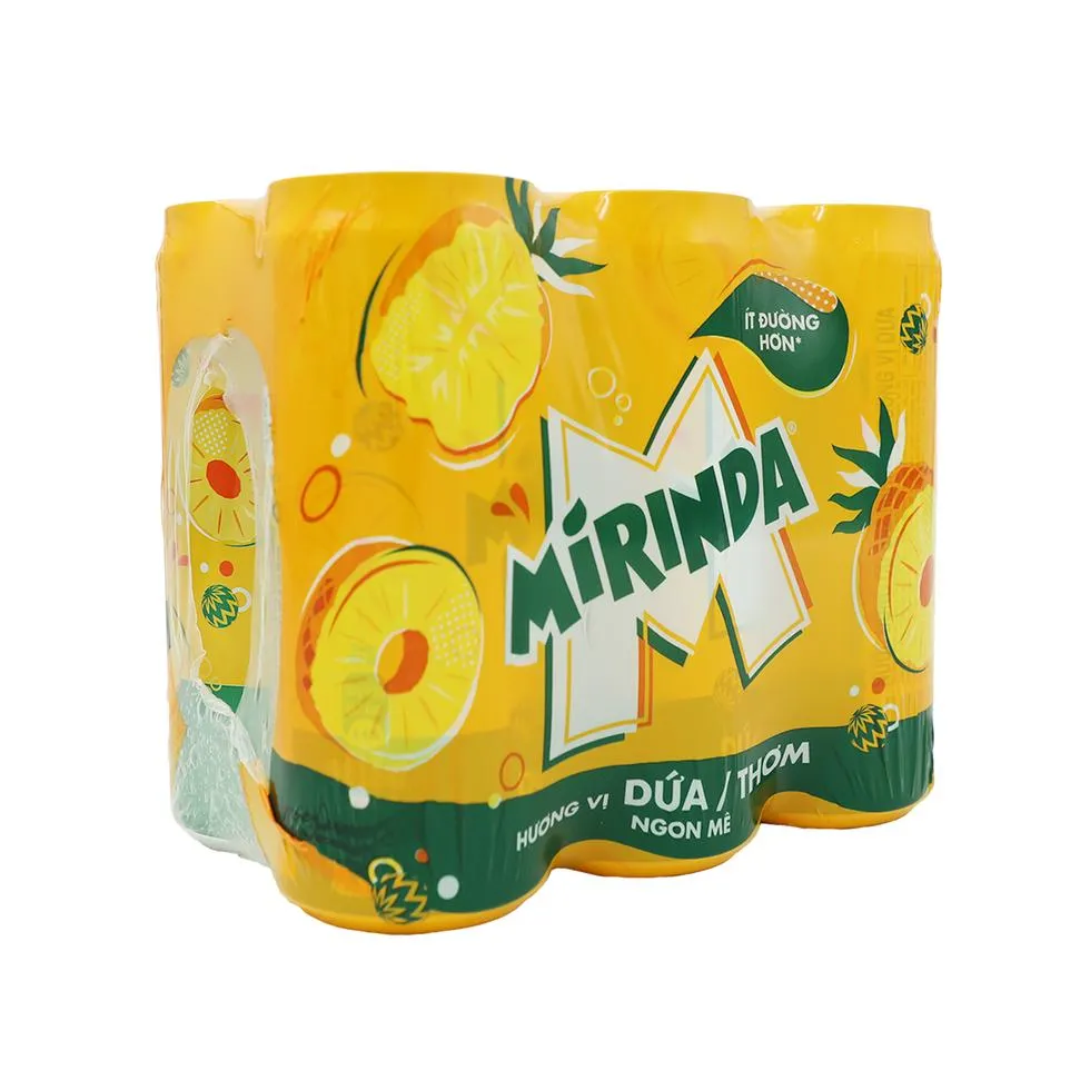 Mirinda Pineapple Can 330ml 6pk