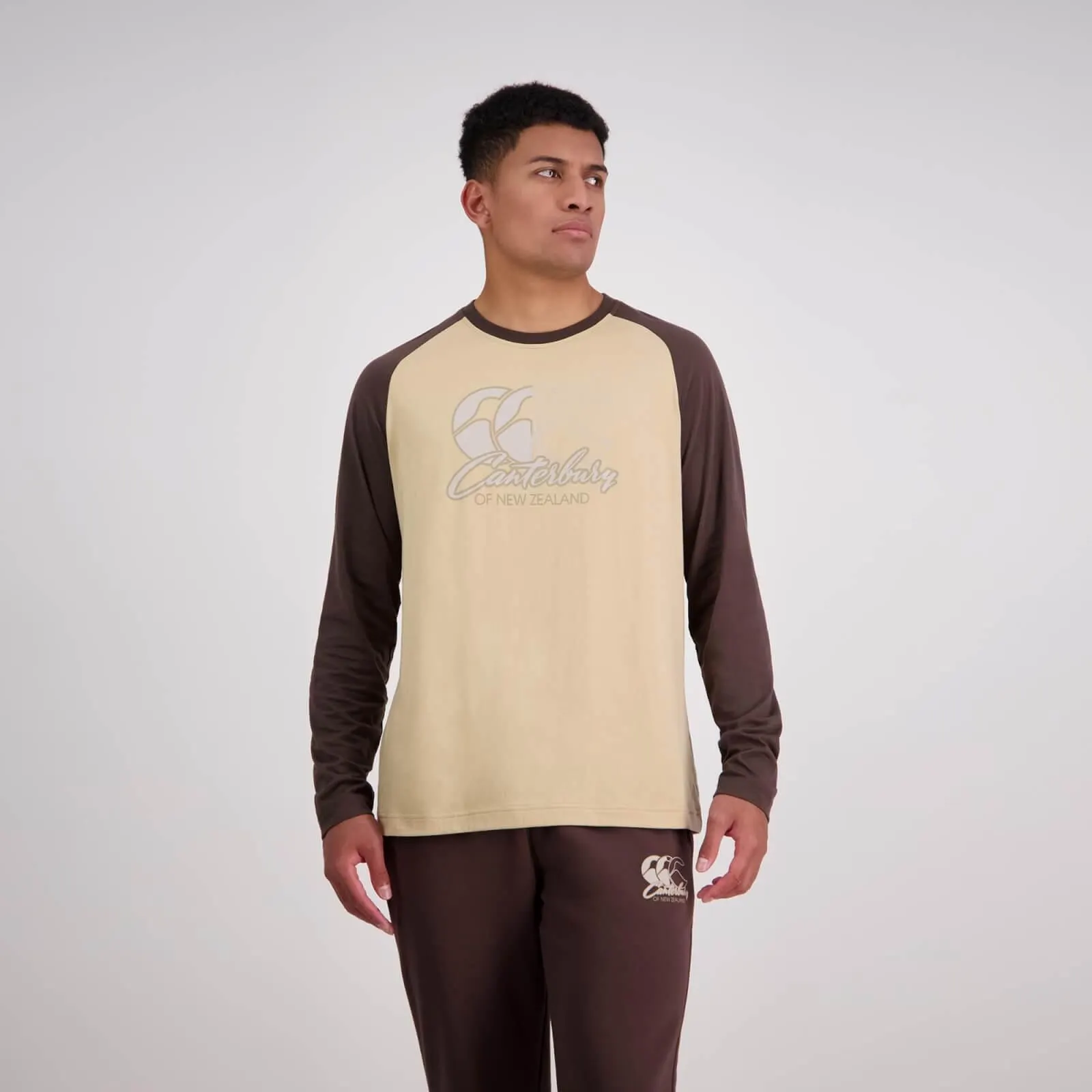 Mens Clash Ls Raglan T-Shirt Incense