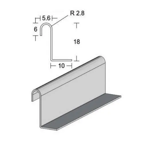 5.6mm Diameter Track Capping – 18mm