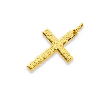 9ct, Cross with Verse on Back