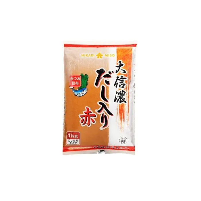 HIKARI MISO / SOYBEAN PASTE WITH FISH STOCK RED(DASHIIRI MISO DAI SHINANO 1kg