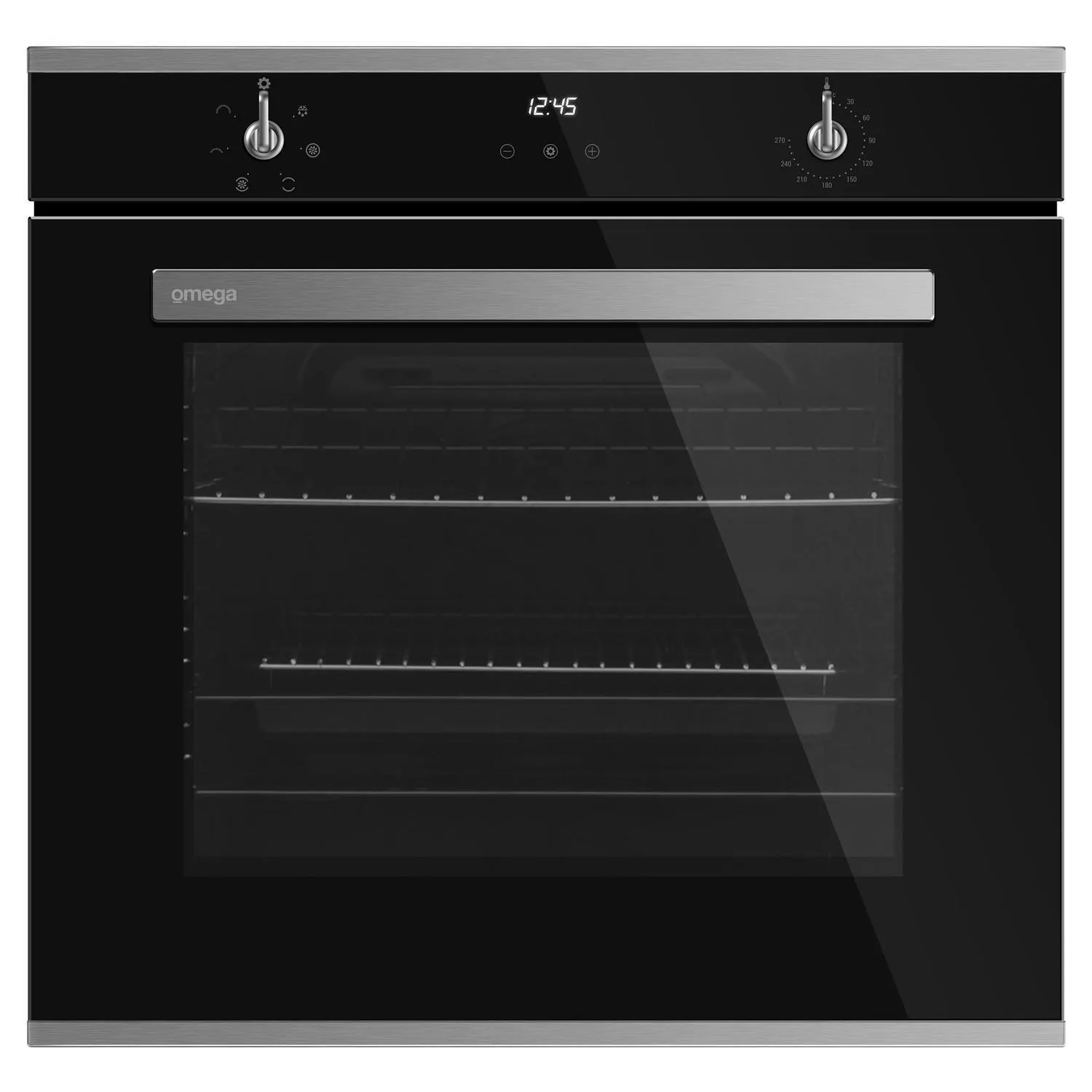 Built-in Oven 60cm, 90L, 6 Function Black