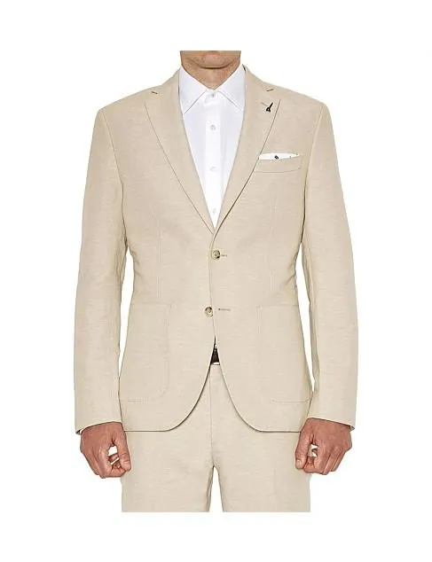Quest Sand Linen Jacket FJD800