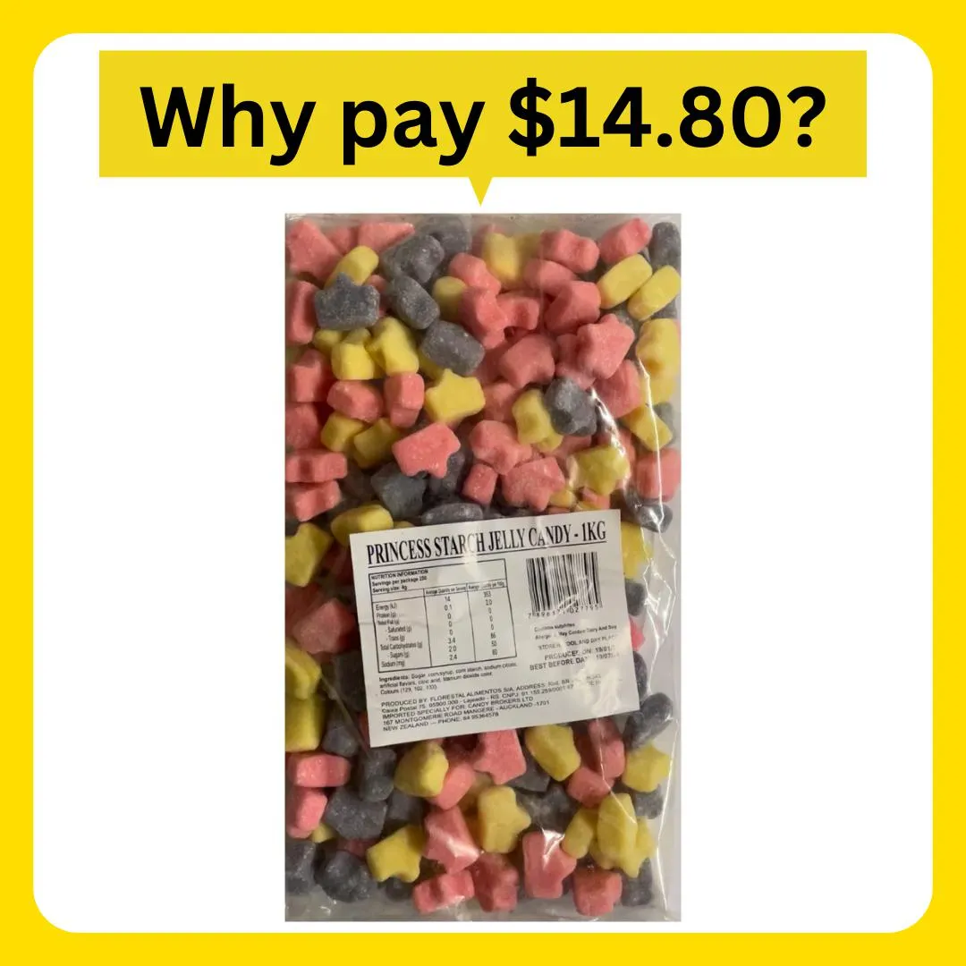 Princess Jelly Lollies 1kg