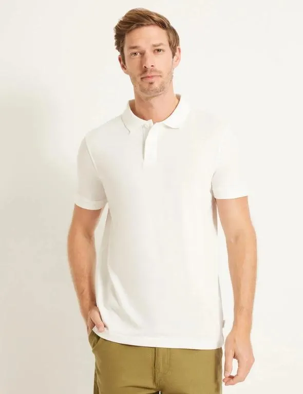 Rivers Short Sleeve Plain Pique Polo