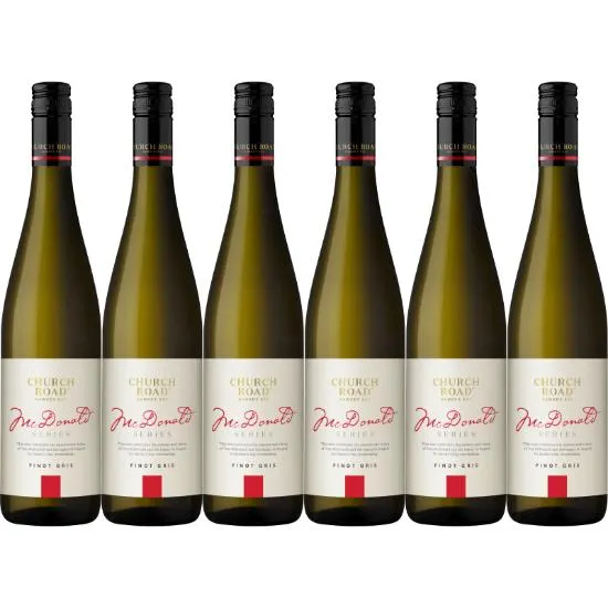 Church Road McDonald Series Pinot Gris 6x750ml