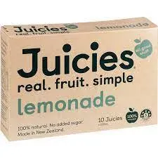 JUICIES LEMONADE 10 X100ML