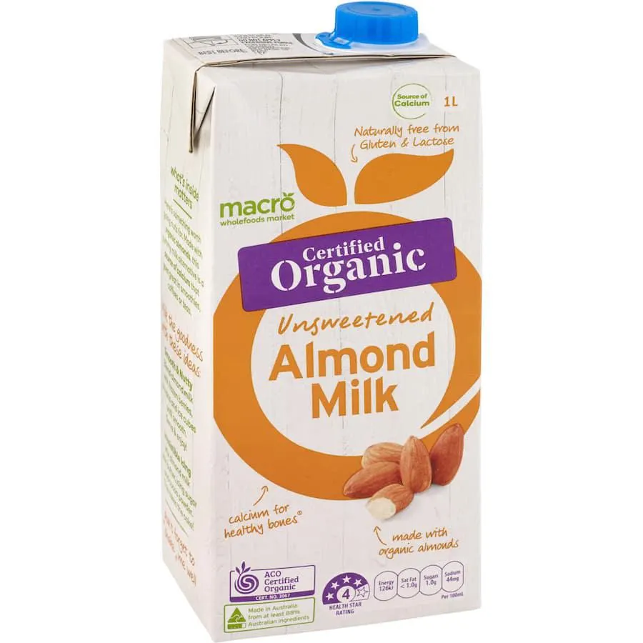 Macro Organic Almond Milk Unsweetened