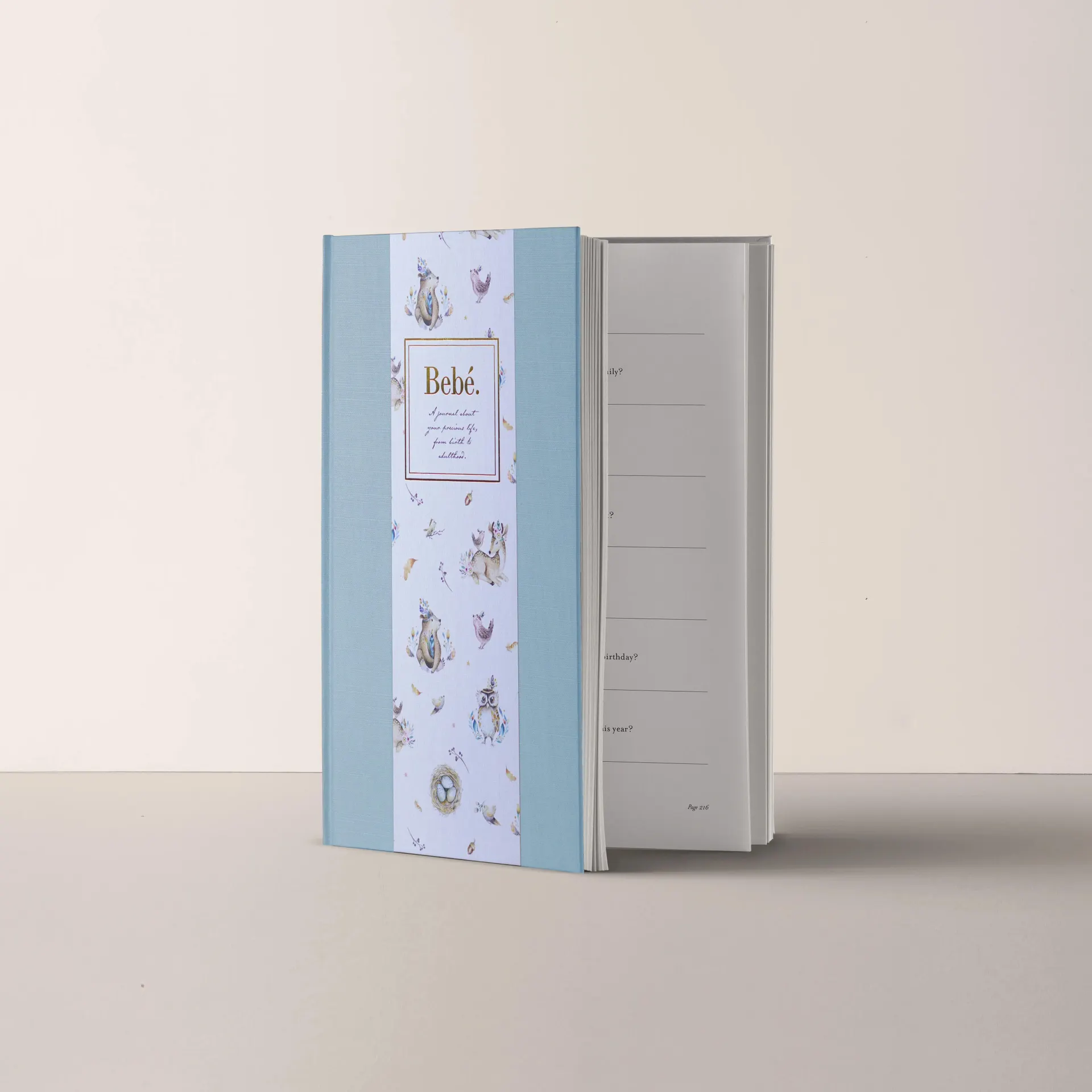 Baby Journal - Baby Blue