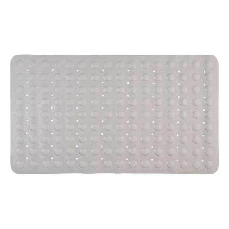 Brampton House Rubber Bath and Shower Mats Grey