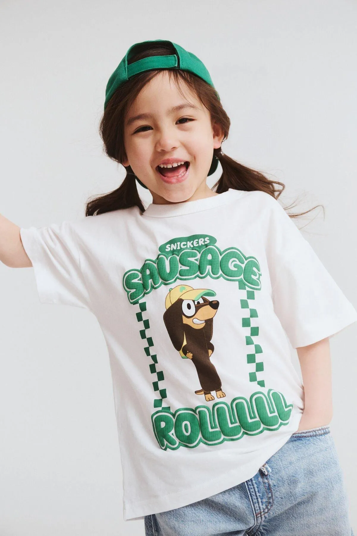 Bluey Drop Shoulder Short Sleeve Tee