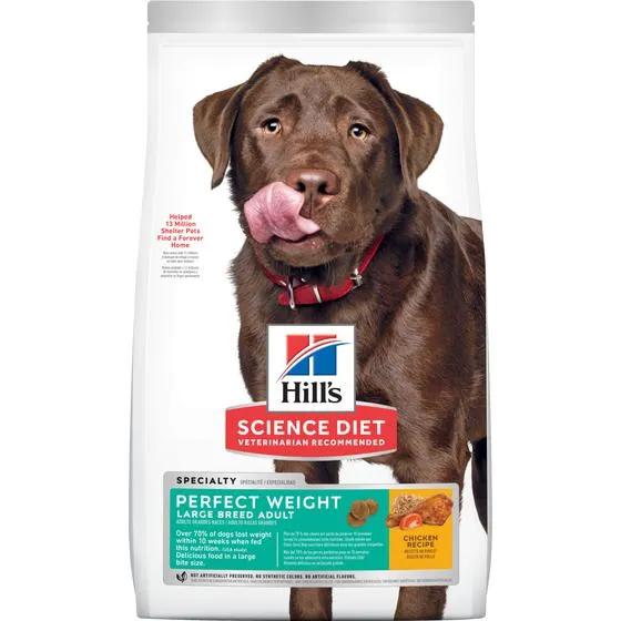 Hill's Science Diet Dog Large Breed Perfect Weight 11.34kg