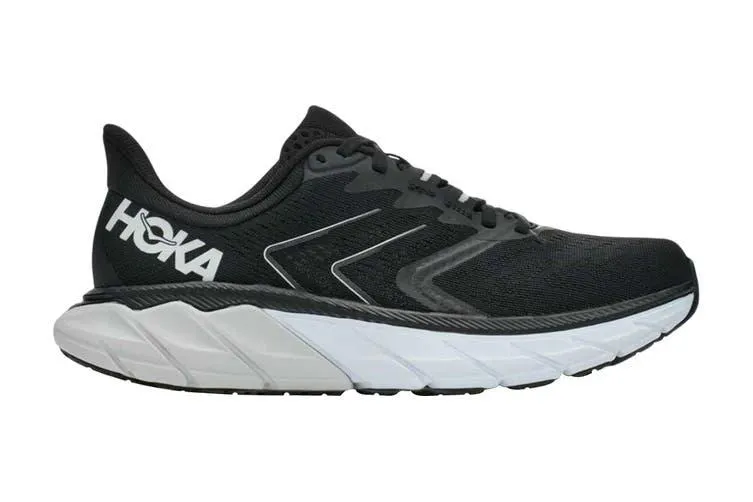 Hoka One One Women's Arahi 5 Running Shoes (Black/White, Size 8.5 US)