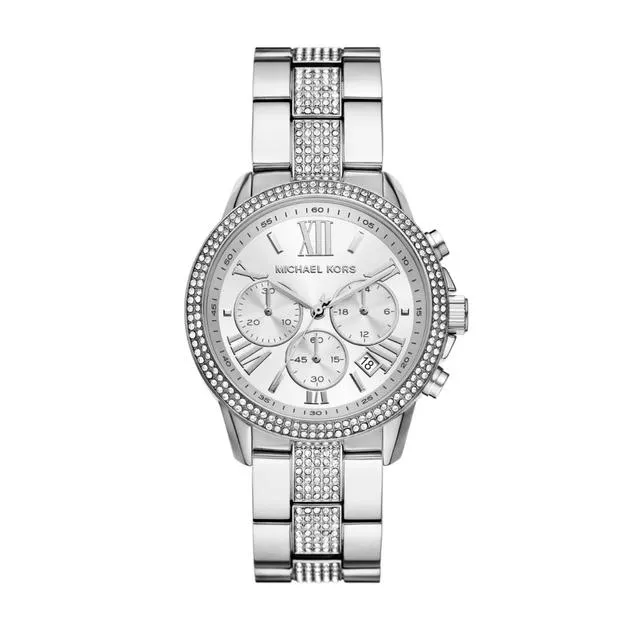 Michael Kors Brynn Silver Tone Chronograph MK7506