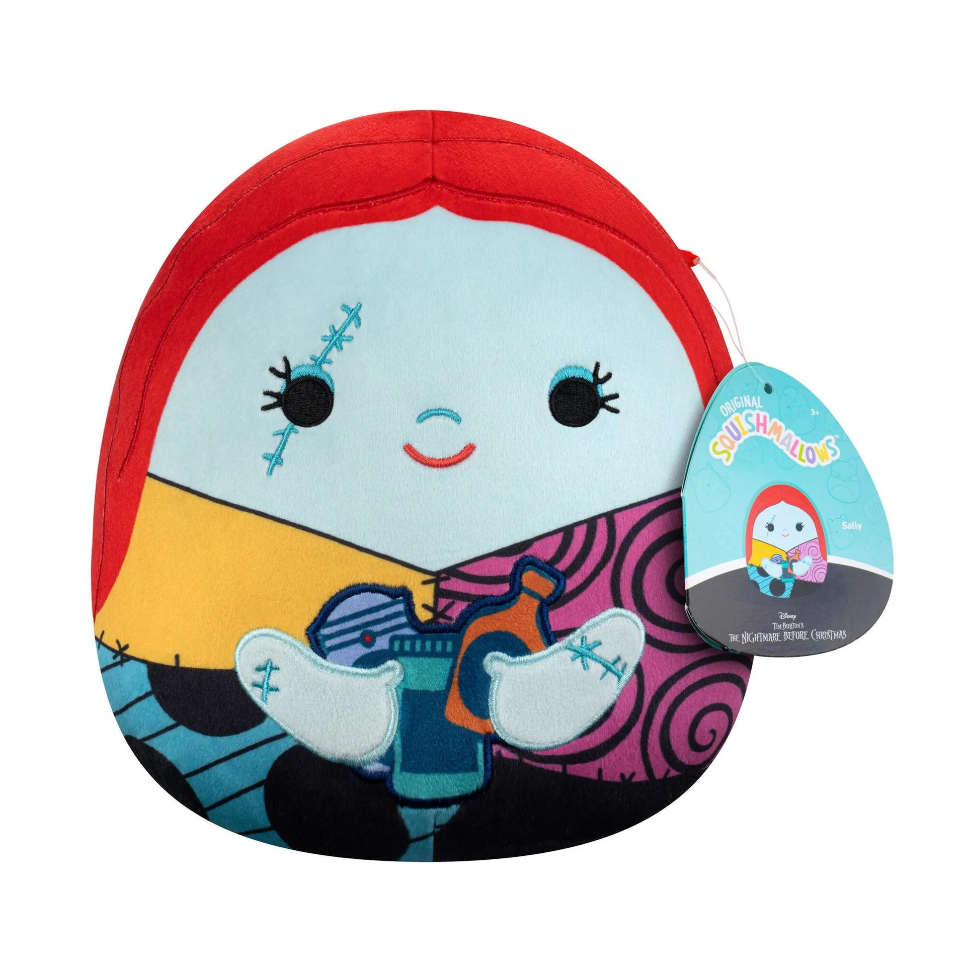 Squishmallows 8 Inch The Nightmare Before Christmas Plush - Sally with Potion
