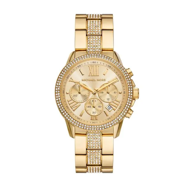 Michael Kors Brynn Gold Tone Chronograph MK7504