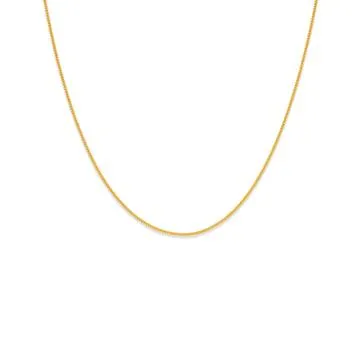 9ct, 55cm Solid Curb Chain