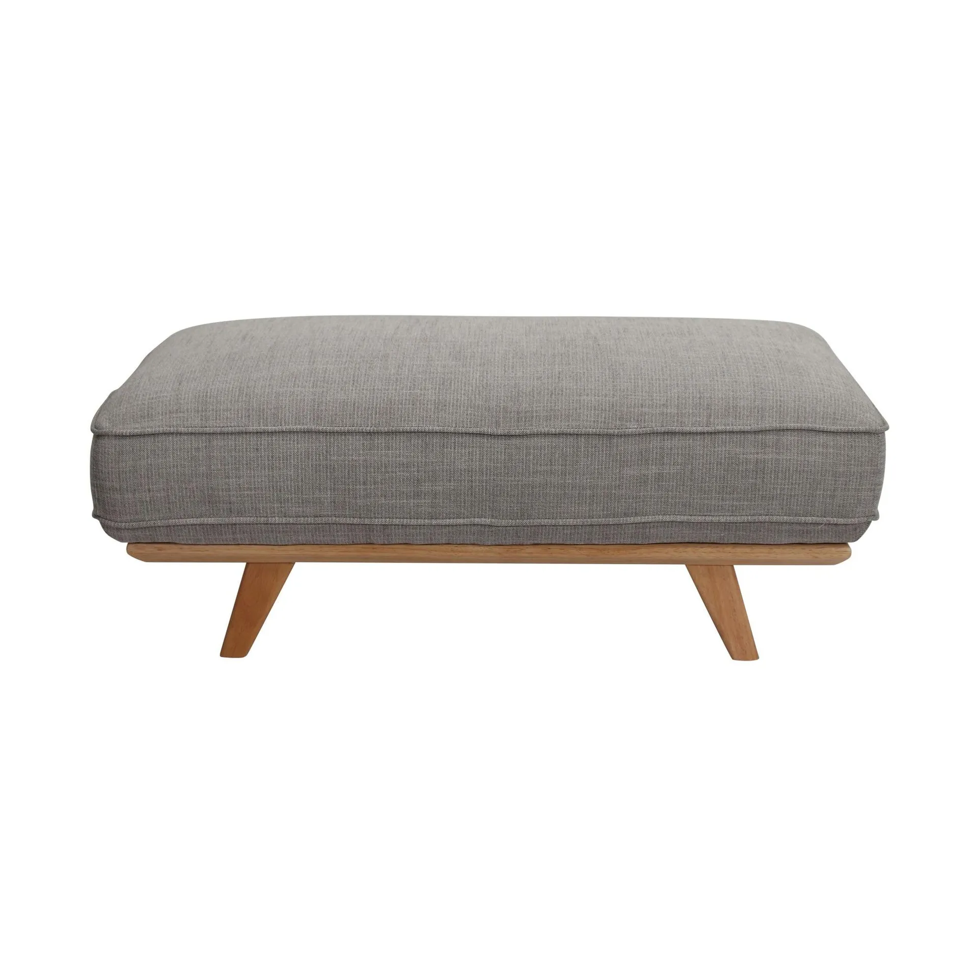 Carson Fabric Ottoman Grey Marle C-033