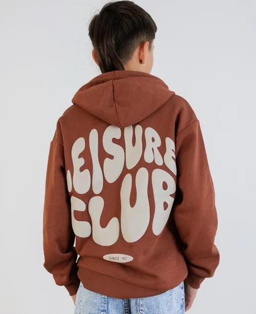 Kids' Oversized Puff Print Hoodie