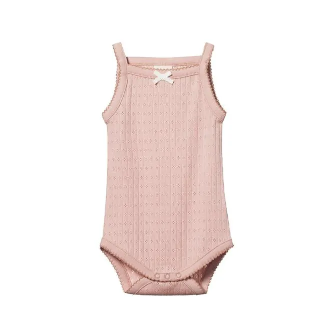 Pointelle Camisole Bodysuit