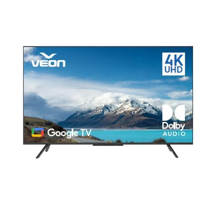 Veon 55 Inch 4K Ultra HD Google Smart TV VNG3F5525
