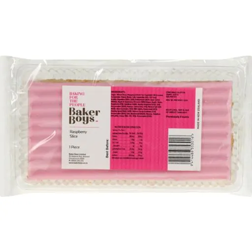Baker Boys Slice Raspberry
