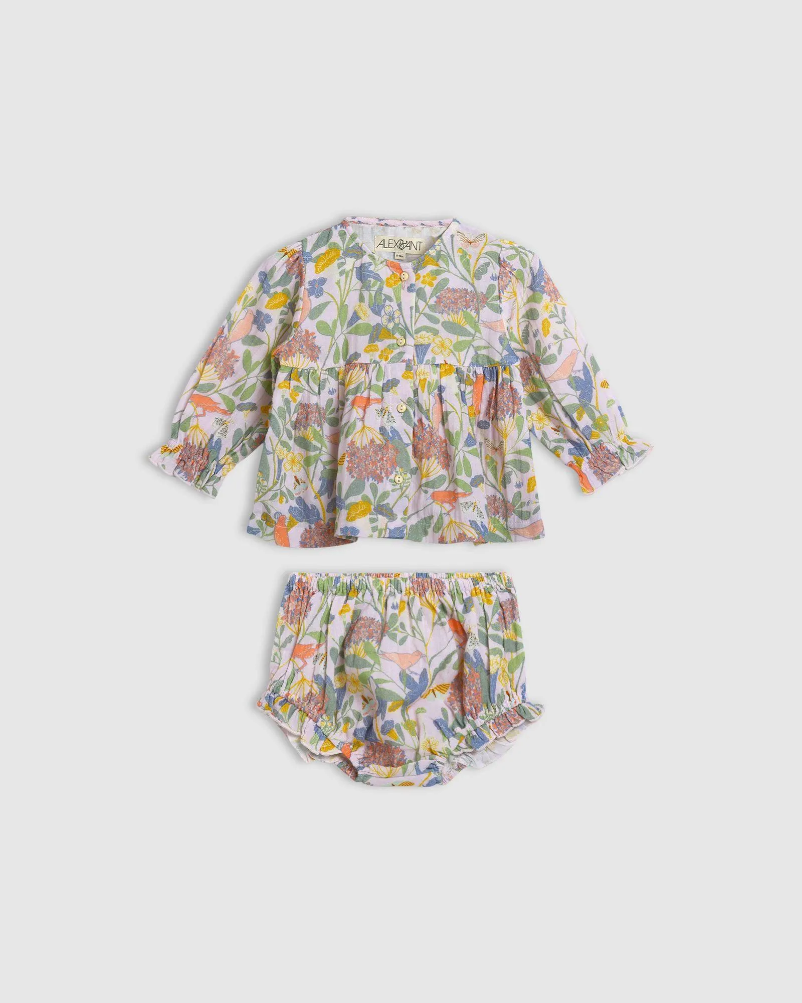 ALEX & ANT - GRACE SET BIRD PINK