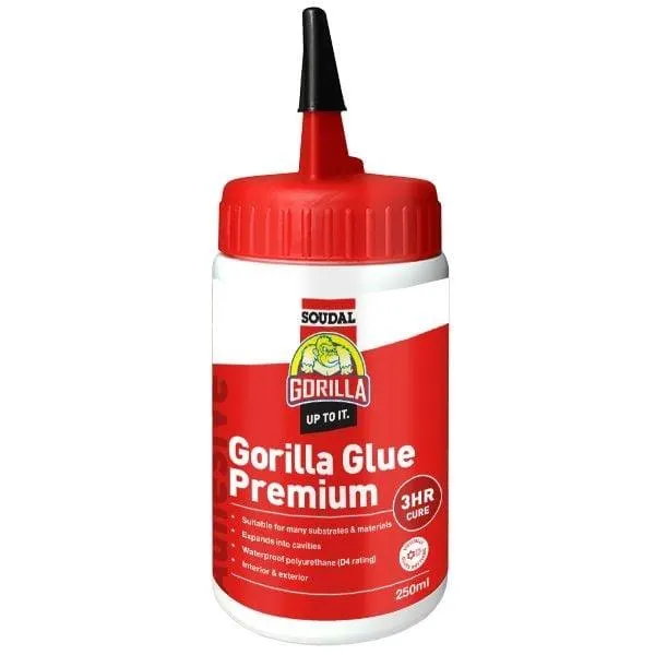 Gorilla 3 Hour Cure Premium Glue - 250ml