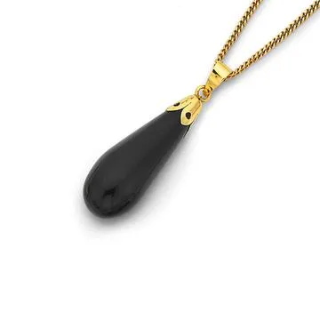 9ct Onyx Pendant