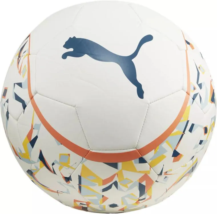 Puma NEYMAR JR Graphic Football White/Yellow/Orange