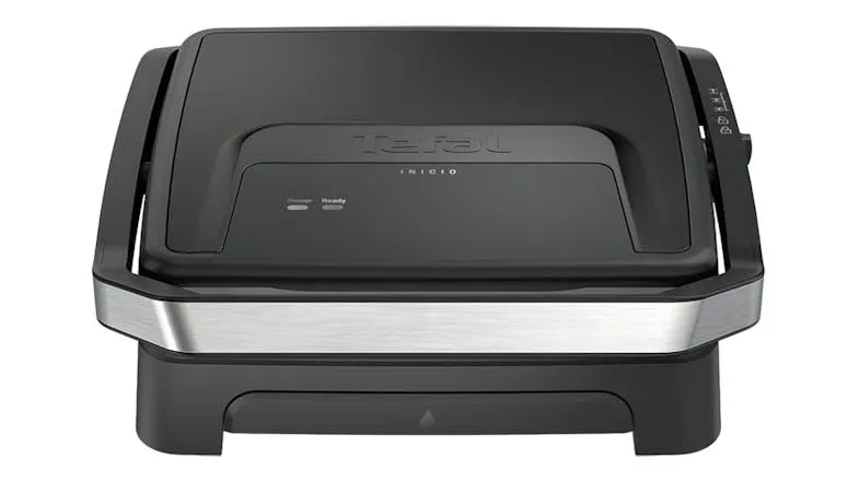 Tefal Inicio 4 Slice Sandwich Press - Black/Stainless Steel (GC27B8)