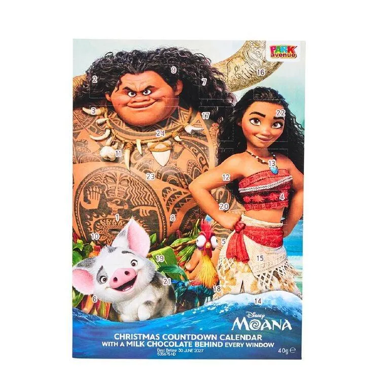 Park Avenue Moana Advent Calendar 40g