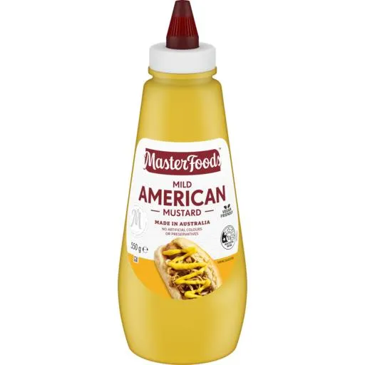 Masterfoods Mustard Mild American