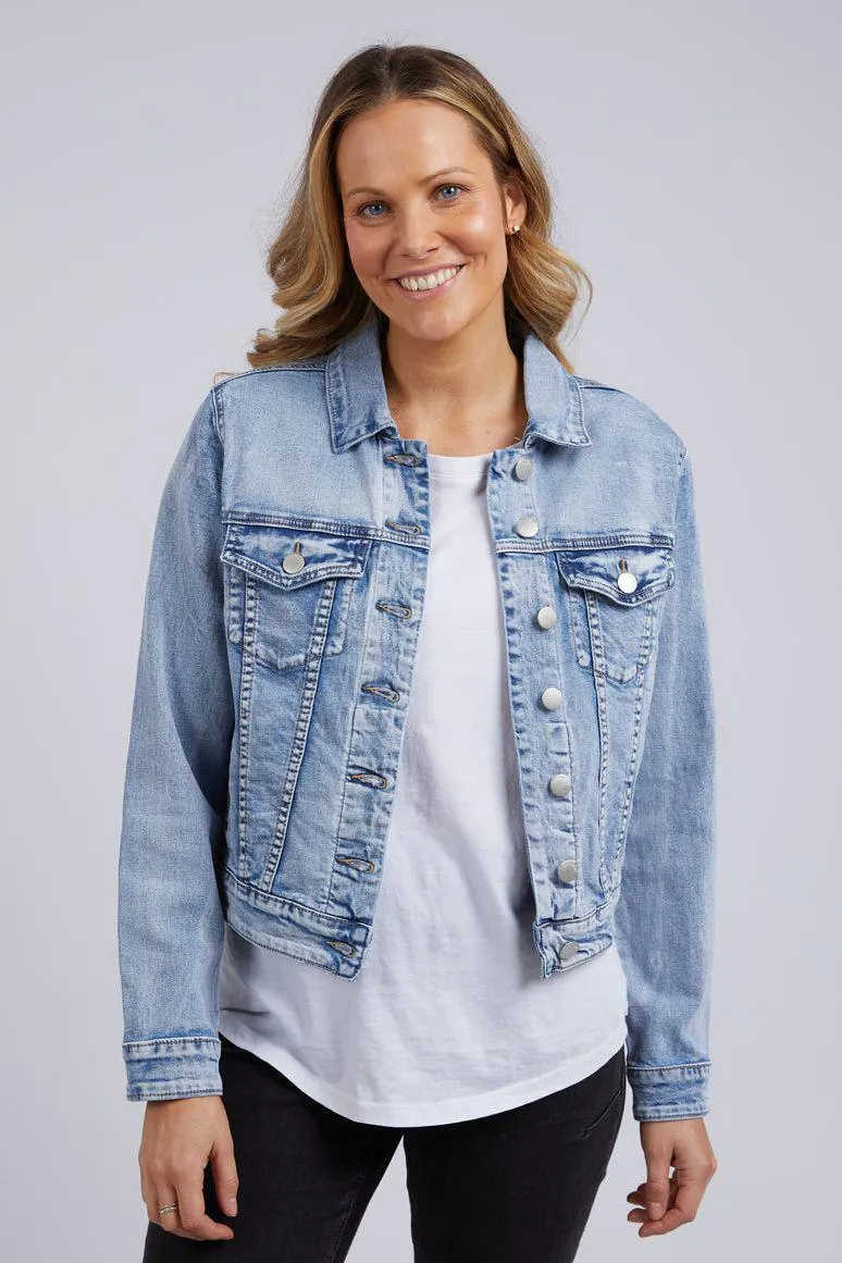 Georgia Denim Jacket | Light Blue
