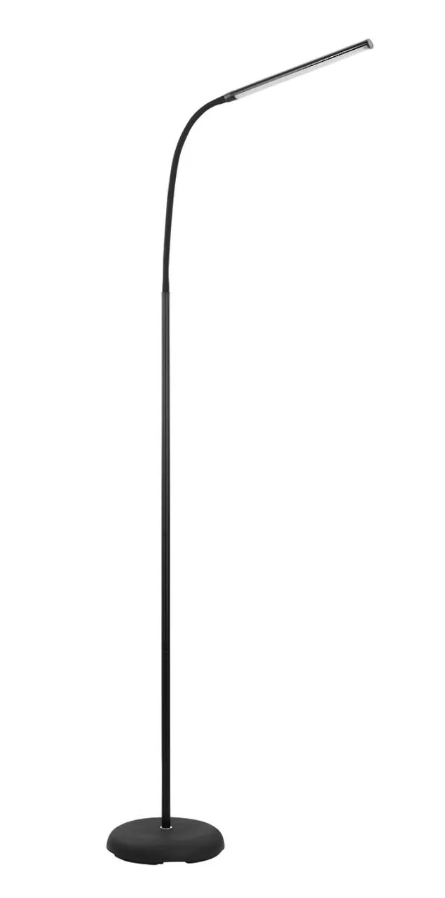Laroa LED Touch Floor Lamp Black