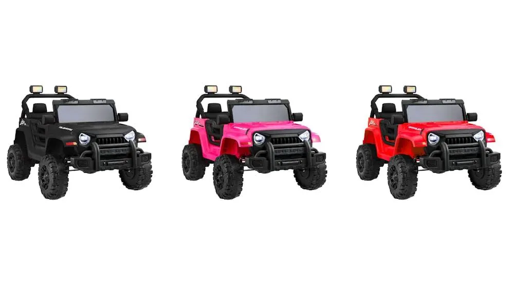 Mazam 12V Electric Remote Control Toy Jeep Kids Ride-on Car
