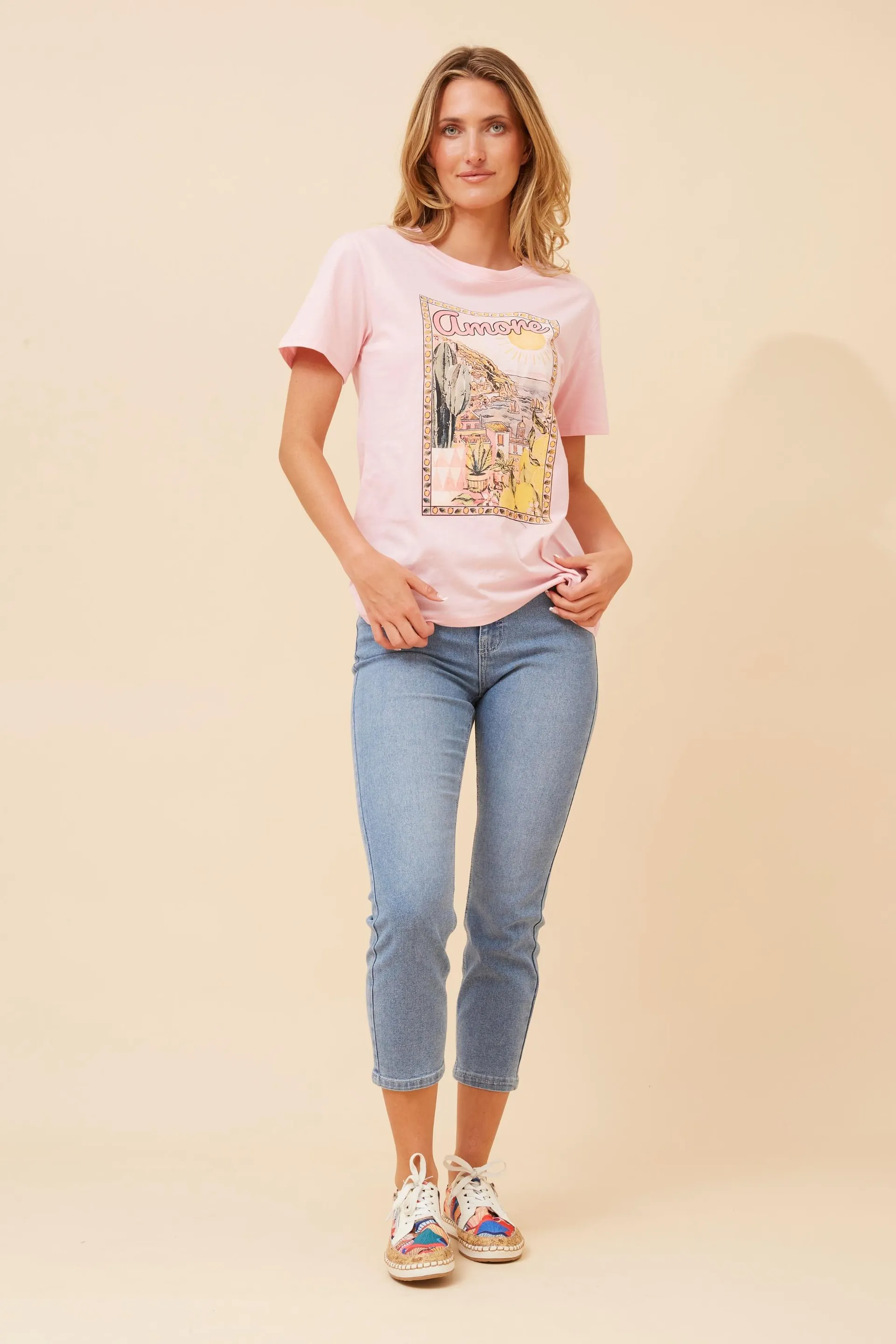 CAMRYN GRAPHIC PRINT TSHIRT