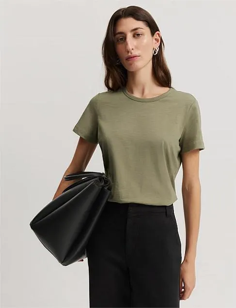 Australian Cotton Slub Short Sleeve T-Shirt