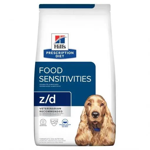 Hill's Prescription Diet z/d Skin/Food Sensitivities Original Flavour Dry Dog Food