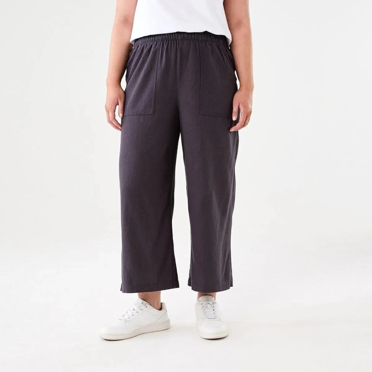 Linen Blend Culottes