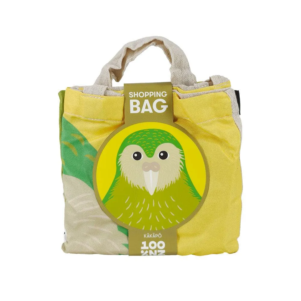 Bright Kakapo Shopping Bag