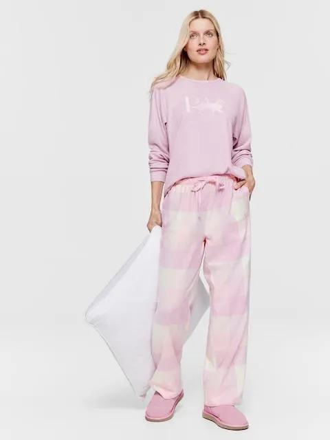 Pastel Buffalo Check Pj Pant