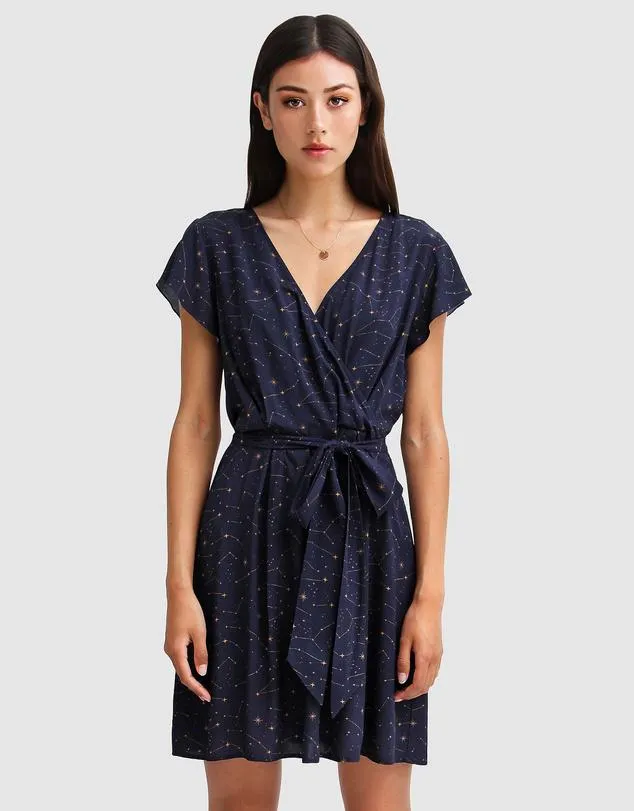 I'm The Star Wrap Dress