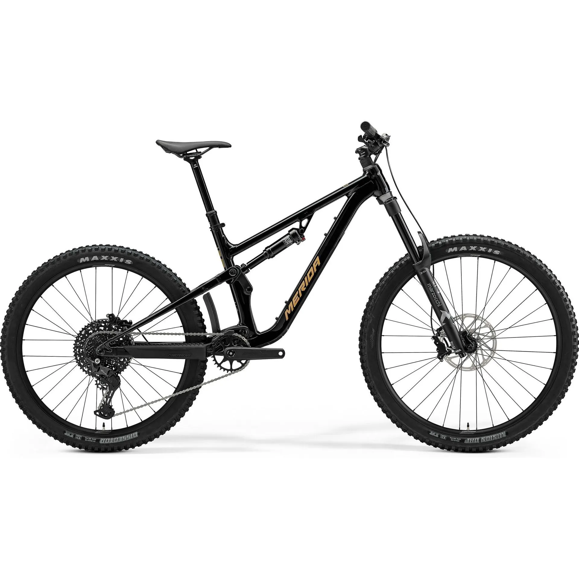 Merida One-Sixty 400 Enduro Bike Black/River Clay