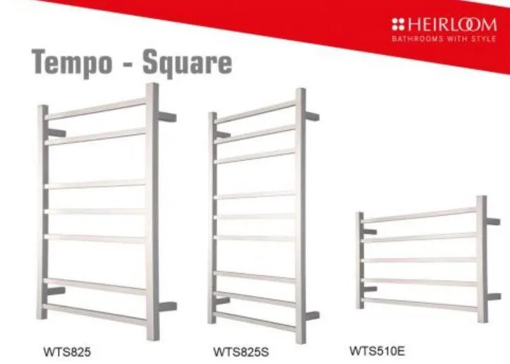 Heirloom Tempo (Square) Towel Warmers