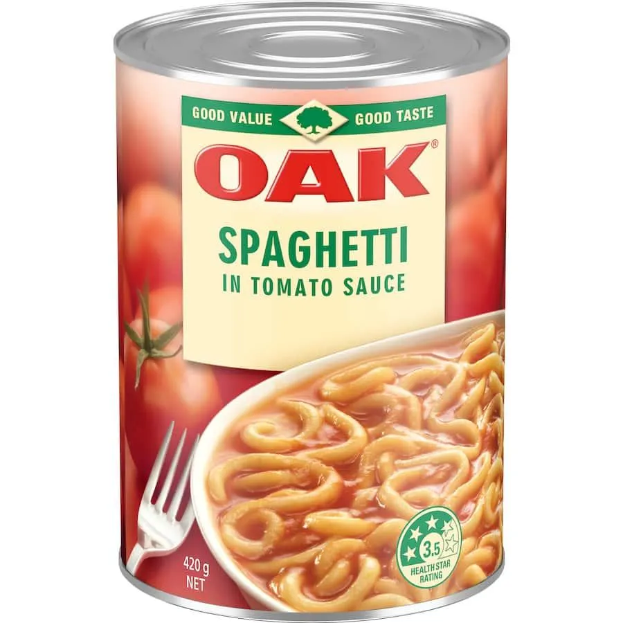 Oak Spaghetti In Tomato Sauce
