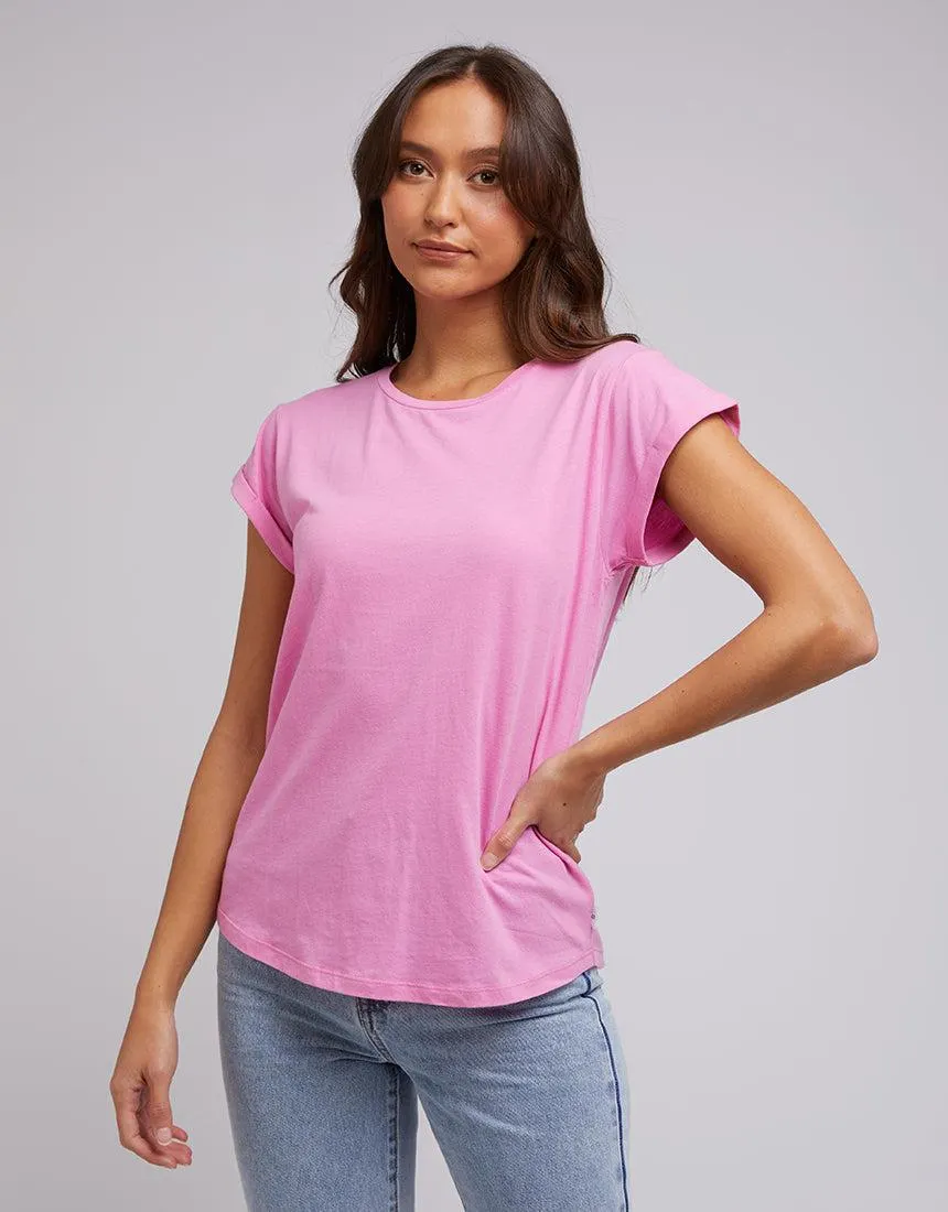 Silent Theory Lucy Tee Bright Pink