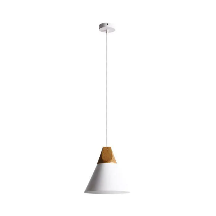 TRIGO WHITE 21CM PENDANT