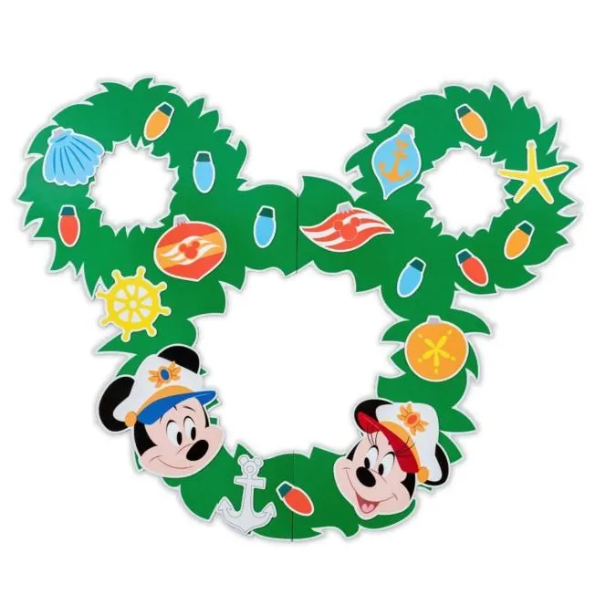 Disney Cruise Line Holiday Stateroom Magnetic Wreath